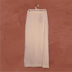 BAZILIKA COTTON SLIT SKIRT